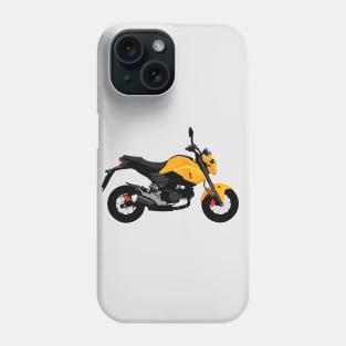 Motorcycle Honda Grom Orange 2020 Phone Case