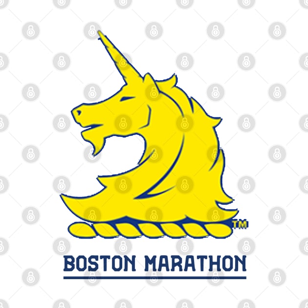 Boston Marathon by Almer