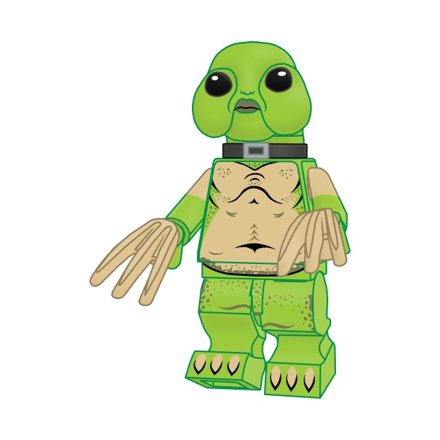 Lego Doctor Who Slitheen by ovofigures