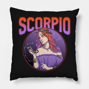 Scorpio Pillow