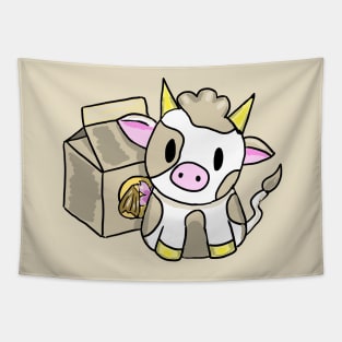 Almond Milk Cow Pal Tapestry