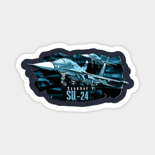 Soukhoî SU-24 Supersonic fighter jet Magnet