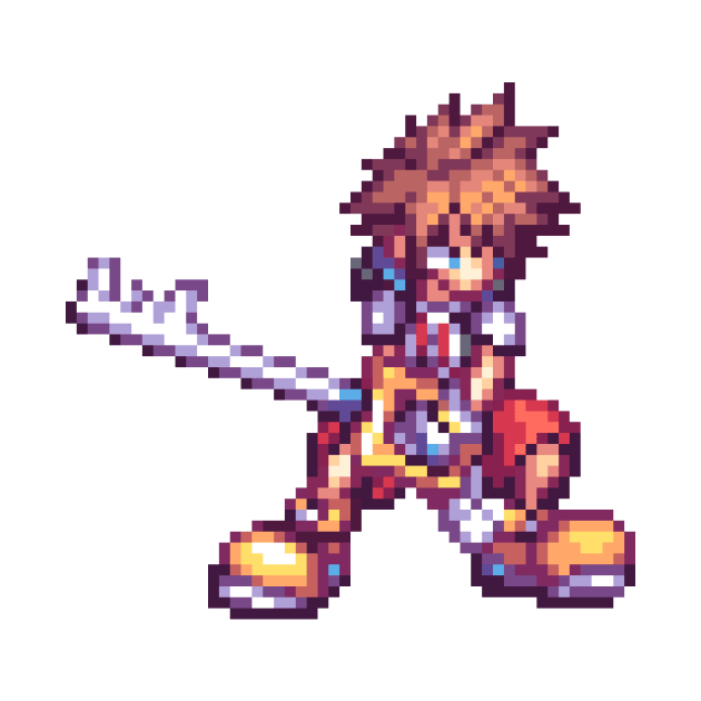 Sora Custom Sprite by SpriteGuy95