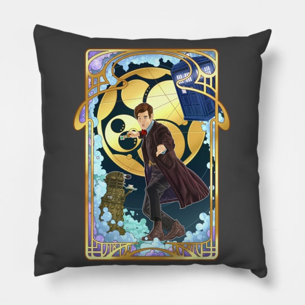 The Doctor Pillow by VixPeculiar