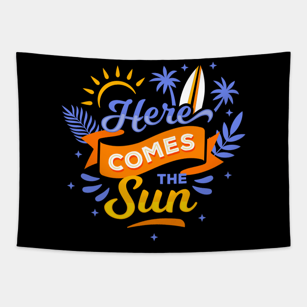 Here comes the sun Tapestry by Dynamic Design