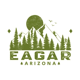 Eagar Arizona Mountain View T-Shirt