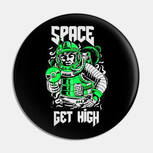 Astronaut space get high Pin