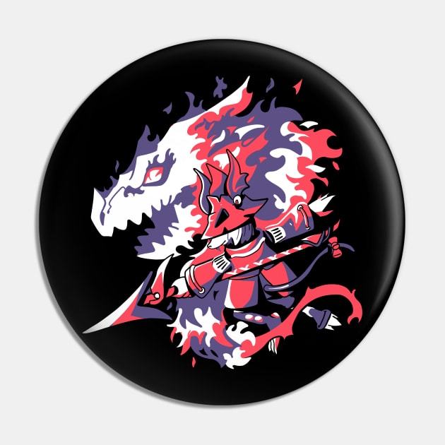 Dragon Knight Pin by andrefellip