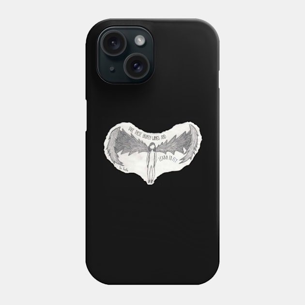 Learn To Fly Phone Case by Emma Lorraine Aspen