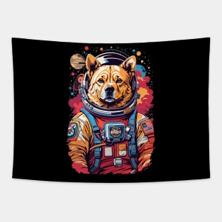 Astro Dog On a Mission to the Stars Tapestry