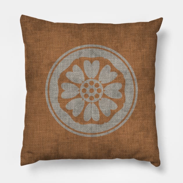 Atla Tapestry 1 - Order of the White Lotus Pillow by Cleobule