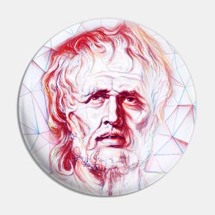 Lucius Annaeus Seneca Portrait | Lucius Annaeus Seneca Artwork | Line Art Pin