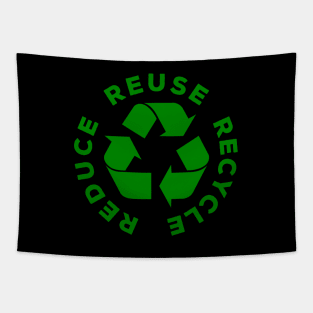 Reduce Reuse Recycle World Environment Day Gift Tapestry