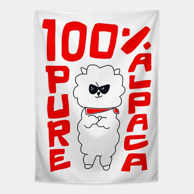 100% Pure Alpaca Tapestry by ZeroKara