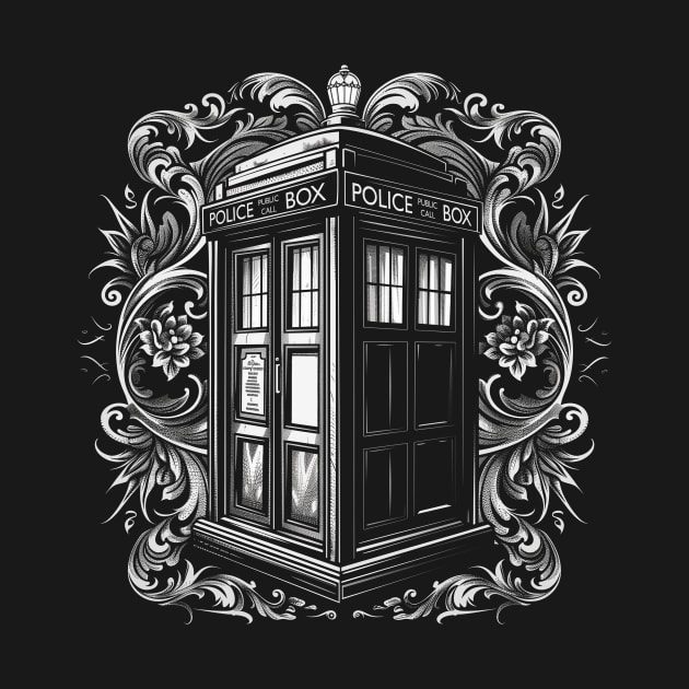 Gothic Tardis by DesignedbyWizards