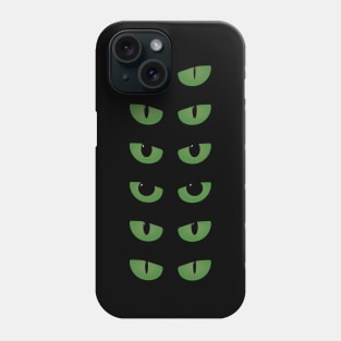 Phases of Cat's Eyes Phone Case