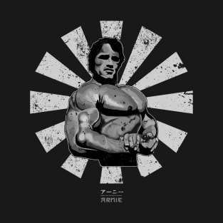 Arnie Retro Japanese Schwarzenegger T-Shirt