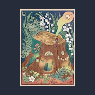 Tiny Home n°1: Tree Log T-Shirt