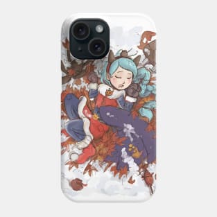 Aoineko sleeping Phone Case