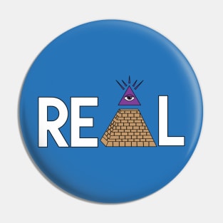 IT'S REAL T-Shirt Pin