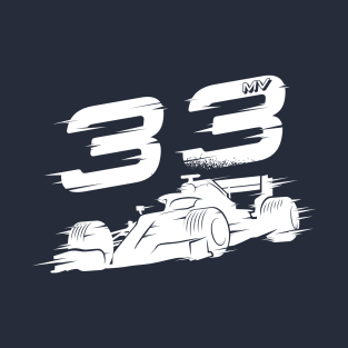 We Race On! 33 [White] T-Shirt