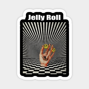 Illuminati Hand Of Jelly Roll Magnet