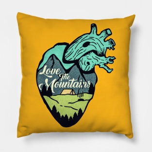 Love the Mountains Pillow