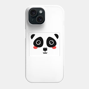 Panda Face Phone Case