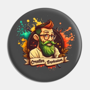 Creative Explosion Pin