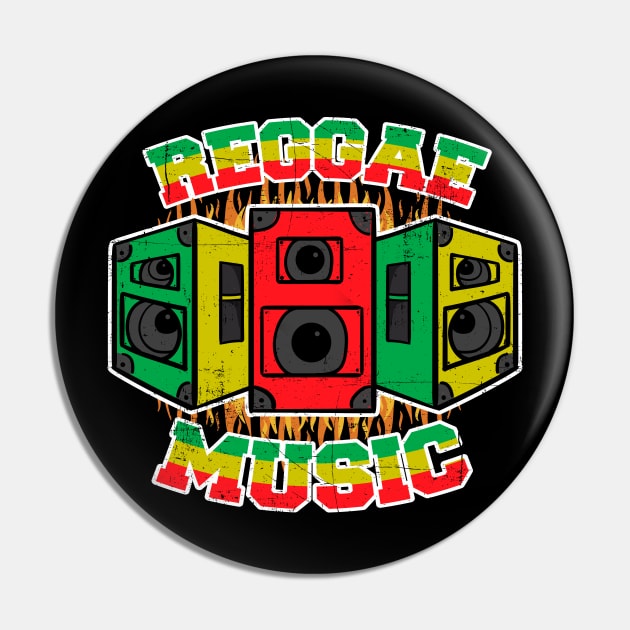 Reggae Music Sound System Jamaican Culture Pin by dconciente