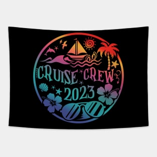 Cruise Crew 2023 Family vacation Tapestry