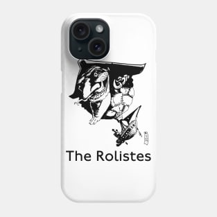 The Rolistes Podcast (Munchausen B&W) Phone Case