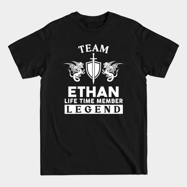 Discover Ethan Name T Shirt - Ethan Life Time Member Legend Gift Item Tee - Ethan - T-Shirt