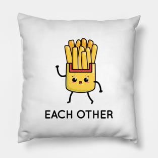 Made For Each Other Pillow