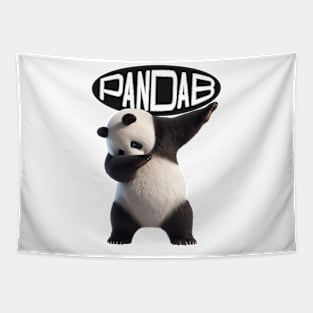 Bluto The Pandabbing Panda Tapestry