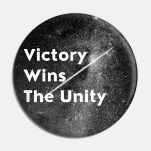 Victory Win The Unity Pin