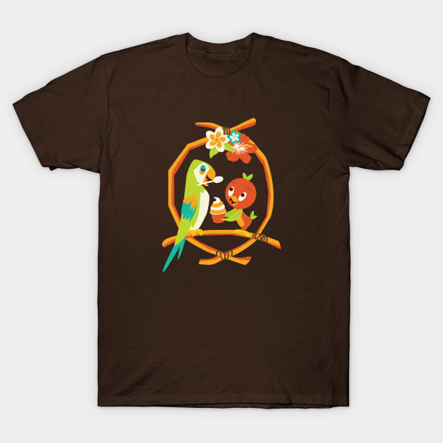Sunshine Tree Terrace - Orange Bird - T-Shirt