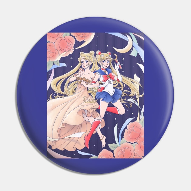 Princess of the Moon Pin by Starling