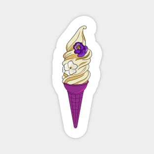 Lost Princess Ice Cream Cone Magnet