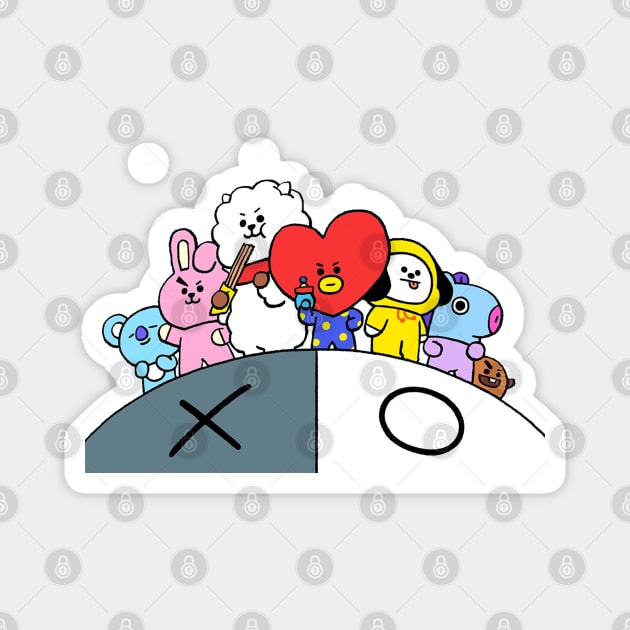 BT21 Forever Magnet by valival