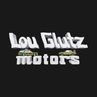 Lou Glutz Motors 3D with PTA Marathon Rental Car & Family Truckster T-Shirt