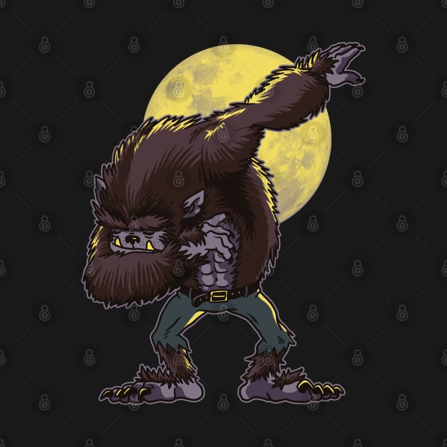 Dabbing Werewolf by vo_maria