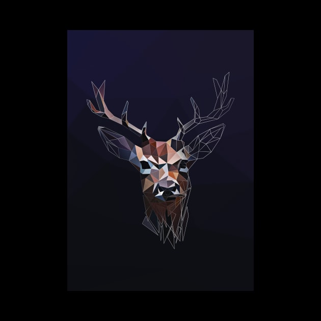Low poly Deer by Jackson Lester