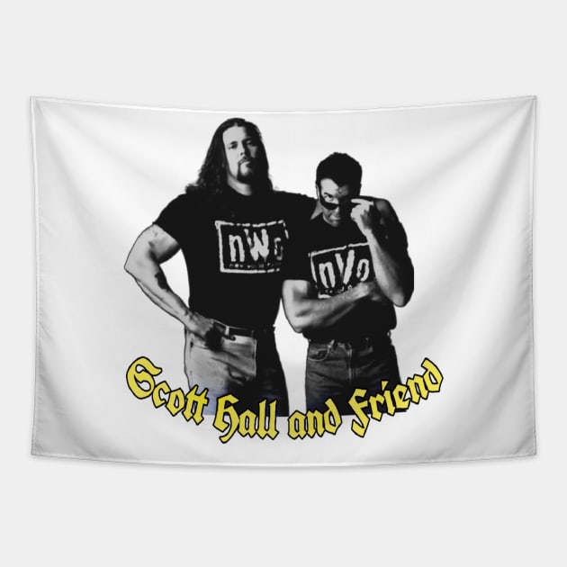 scott hall and friend style Tapestry by valentinewords