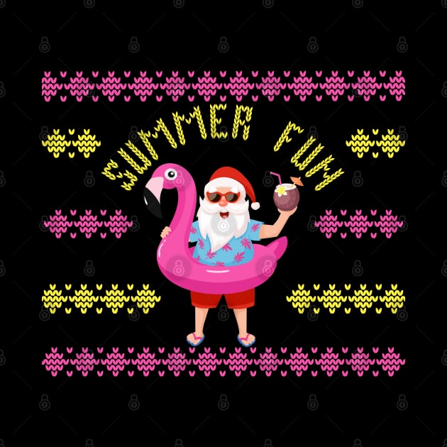 Summer Fun Santa by PincGeneral