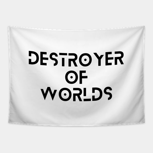 Destroyer of worlds Tapestry by Creatyle