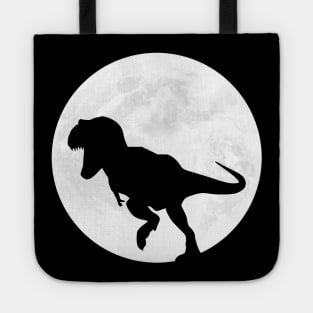 T Rex in Full Moon Tote