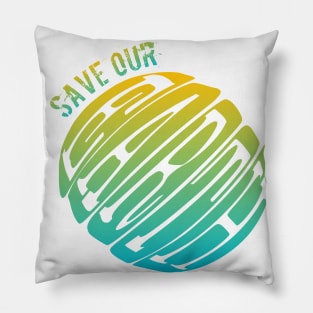 Save Our Earth Pillow