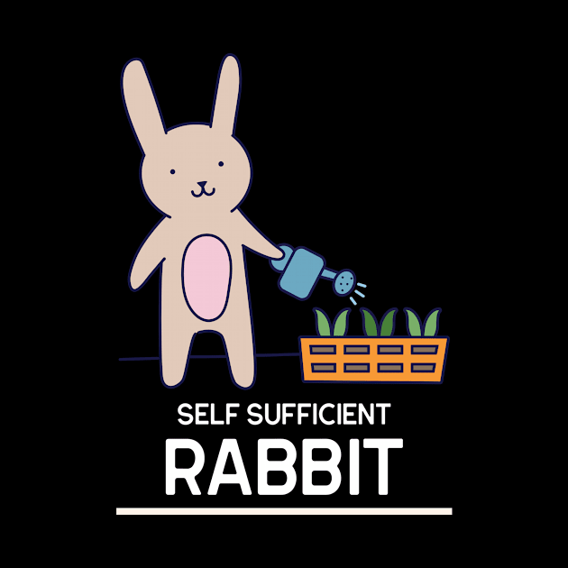 Self Sufficient Rabbit by Small Furry Friends