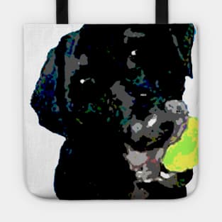 English Black Lab Tote